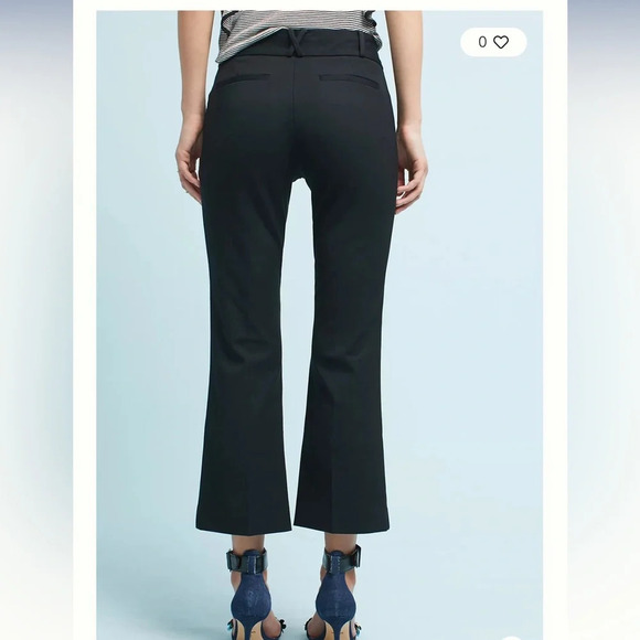 Anthropologie | The Essential Crop Flare Trouser, 4 - Picture 2 of 8